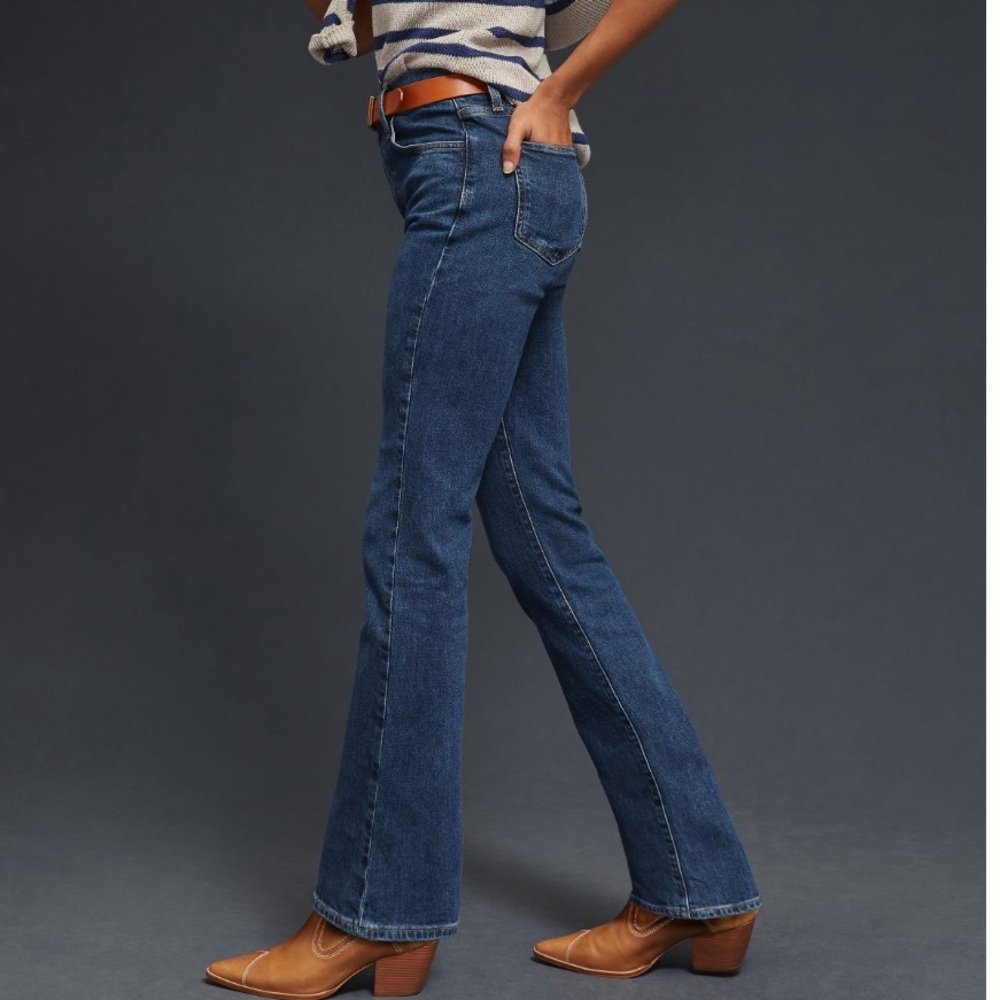 Favorite Daughter Valentina Shortie Bootcut Jeans